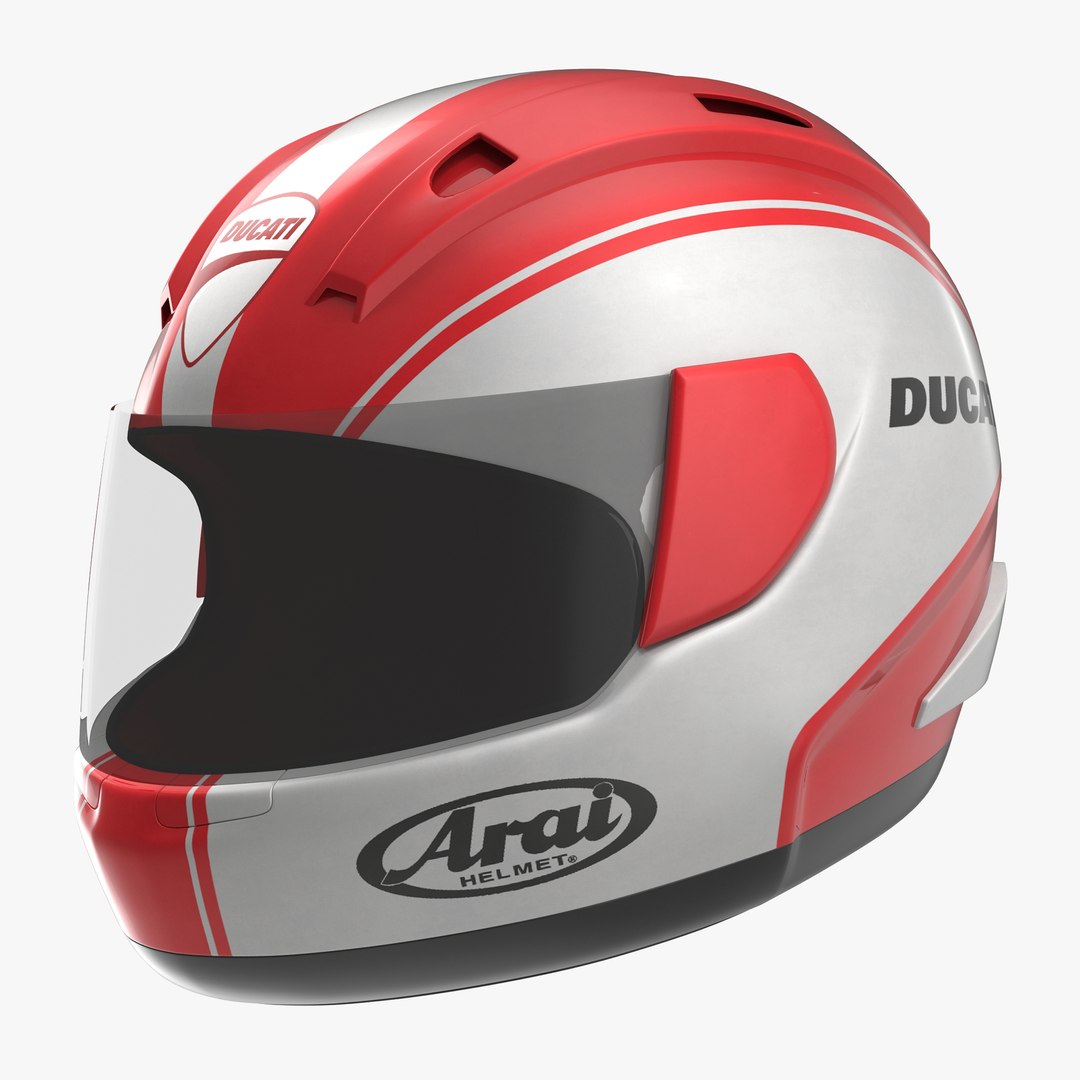 Motorcycle Helmet 3D model preview