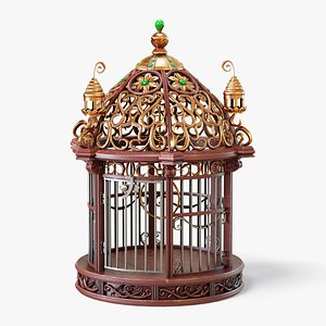 3D model Birdcage Fantasy