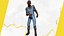 Farmer Cartoon Character in Overalls Artistic Realism Low-poly 3D model