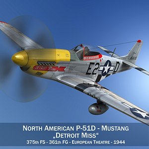north american - detroit 3D