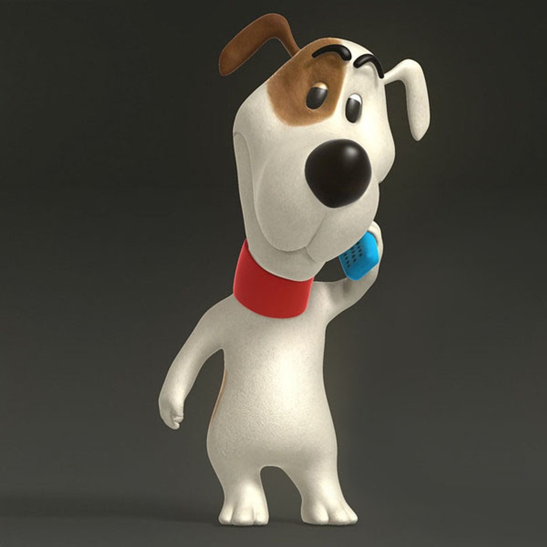 Dog 3d animation