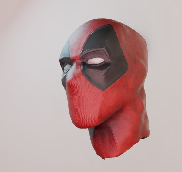 mask superhero pbr 3D model