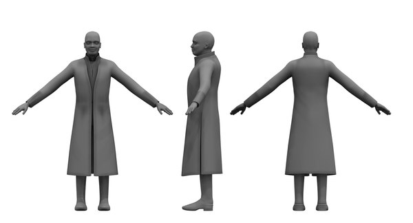 3D model man