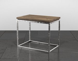 linea chairside table 3D model
