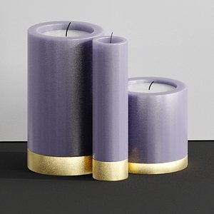Modern candle