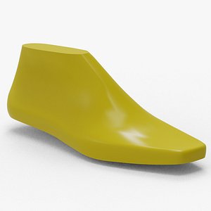 3D model chisel shoe last