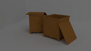 box 3D model