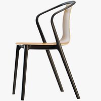 Belleville Armchair Wood