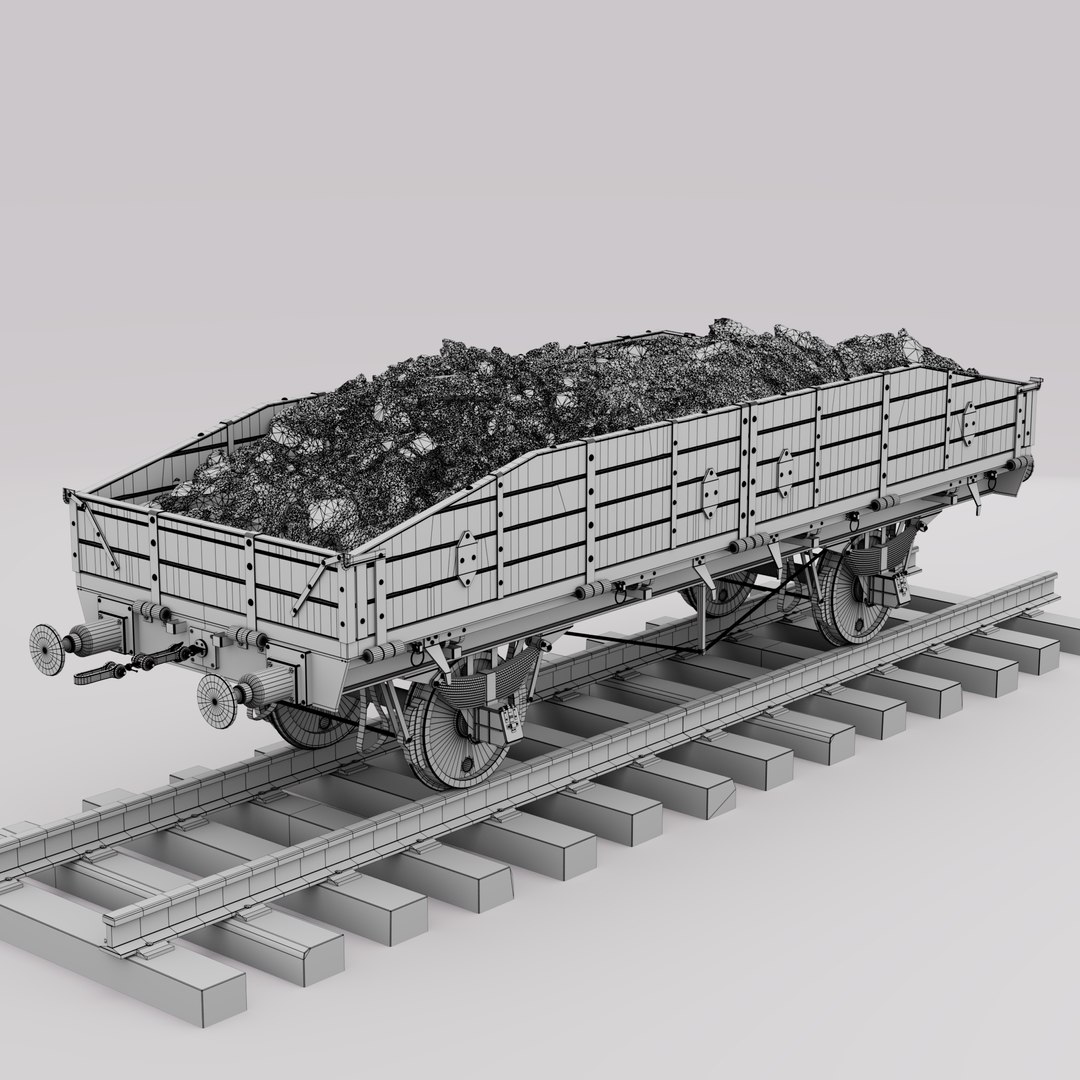 Train Railway Platform 3D Model - TurboSquid 2526023