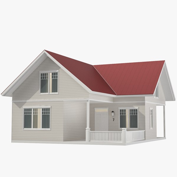 Family House 06 3D model