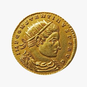roman coin 3D