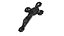 Pendentif Jésus Crucifix INRI