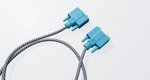 vga connector computer model
