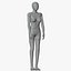 Maniquí femenino aparejado 03