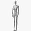 Maniquí femenino aparejado 03