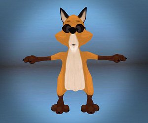 fox 3D model