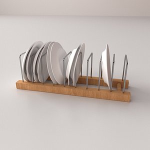 plate rack v2 3d model
