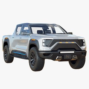future nikola badger electric 3D model