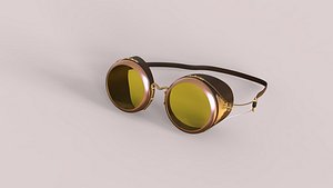 3D Steampunk goggles