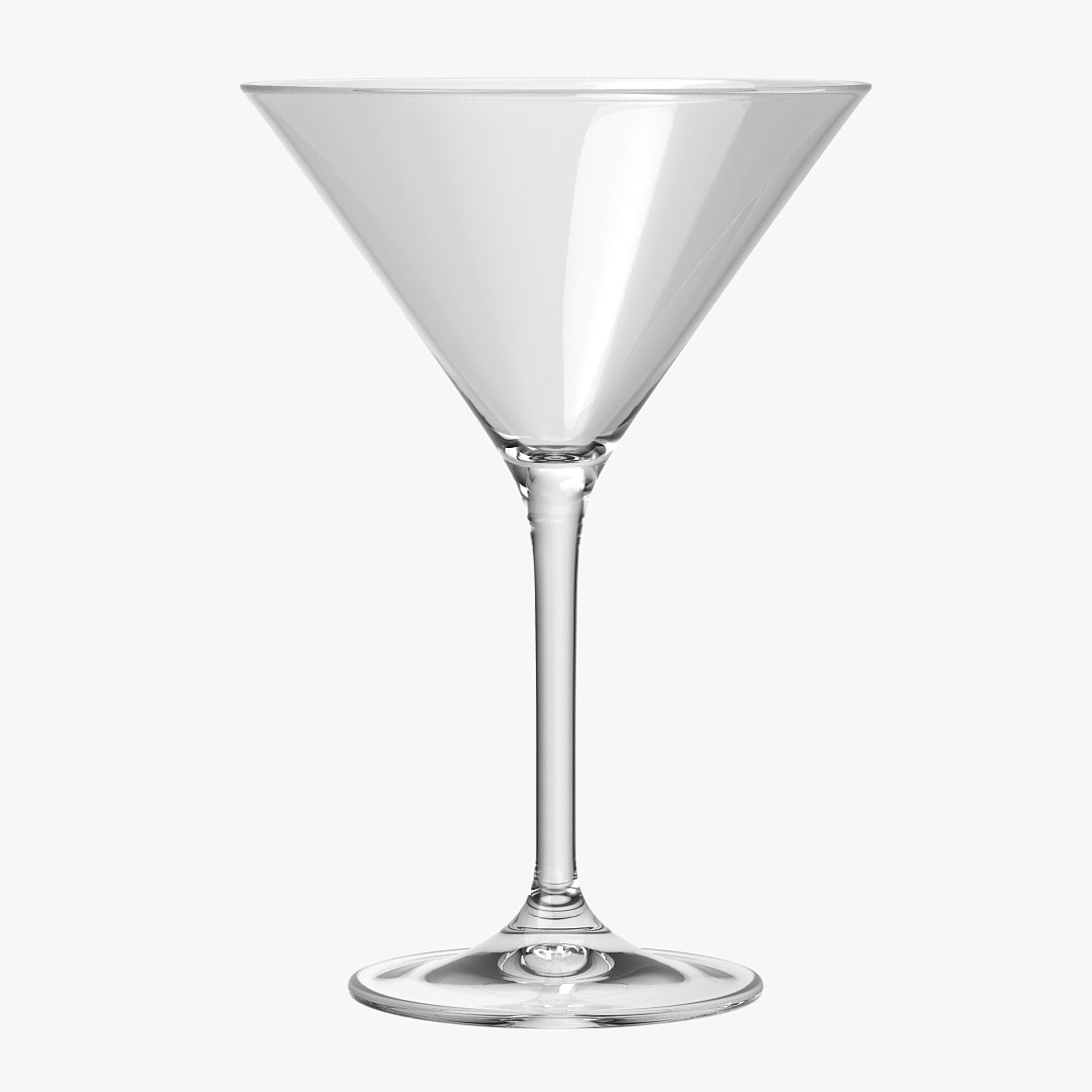 3D martini glass - TurboSquid 1191535