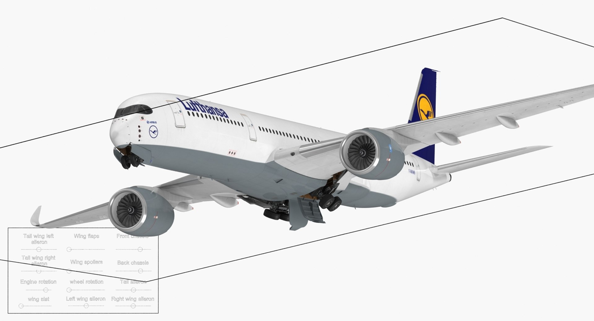 3D airbus a350-900 lufthansa rigged model https://p.turbosquid.com/ts-thumb/Vv/5ZT5w9/pe59GDY6/airbusa350900lufthansariggedmb3dmodel019/jpg/1492507579/1920x1080/fit_q87/b251b9ef367697276fcb2b8db5dd28512ddca54d/airbusa350900lufthansariggedmb3dmodel019.jpg