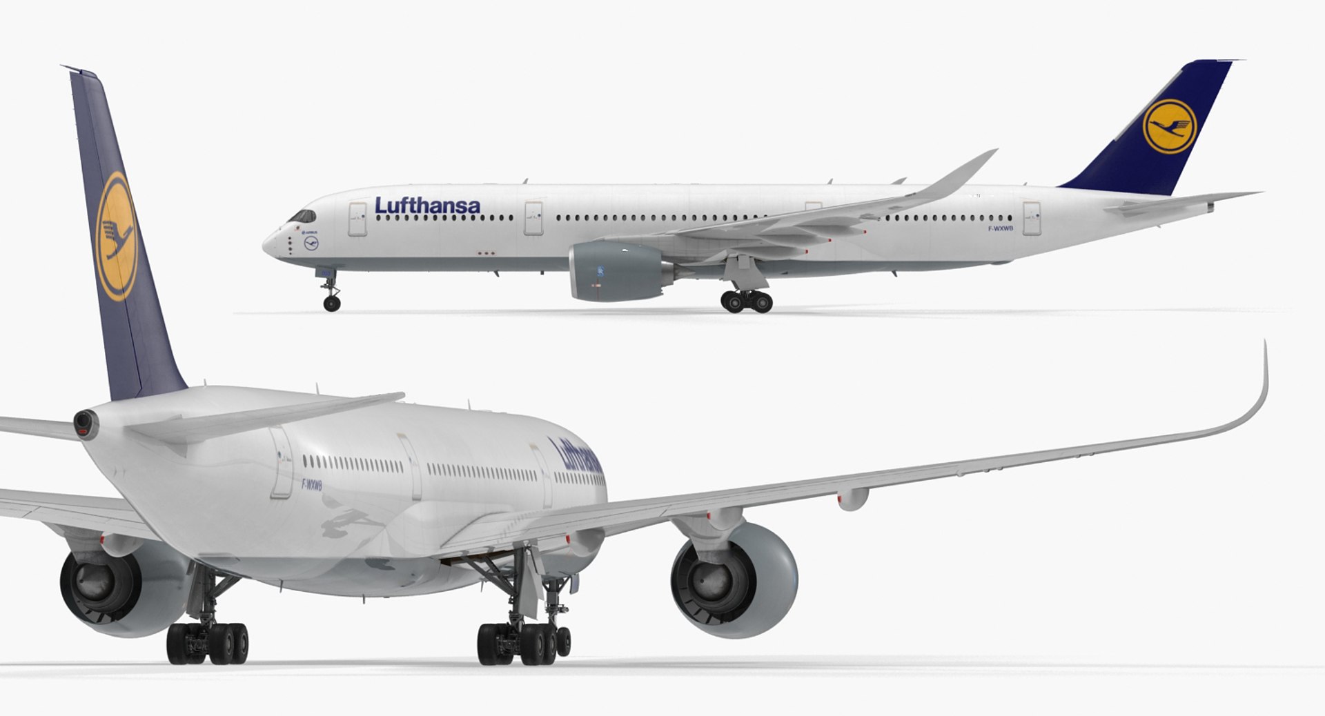 3D airbus a350-900 lufthansa rigged model https://p.turbosquid.com/ts-thumb/Vv/5ZT5w9/wnAcumfB/airbusa350900lufthansariggedmb3dmodel008/jpg/1492507579/1920x1080/fit_q87/8c889eeb9eddb79c1e7e62dac93968e7b50d3b7a/airbusa350900lufthansariggedmb3dmodel008.jpg