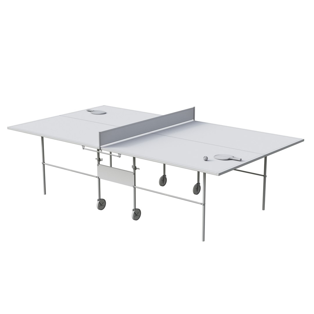 Ping Pong Table 3D Model - TurboSquid 1772156