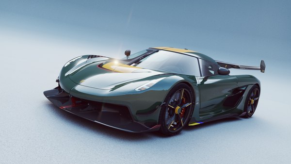 Koenigsegg Jesko Model Turbosquid