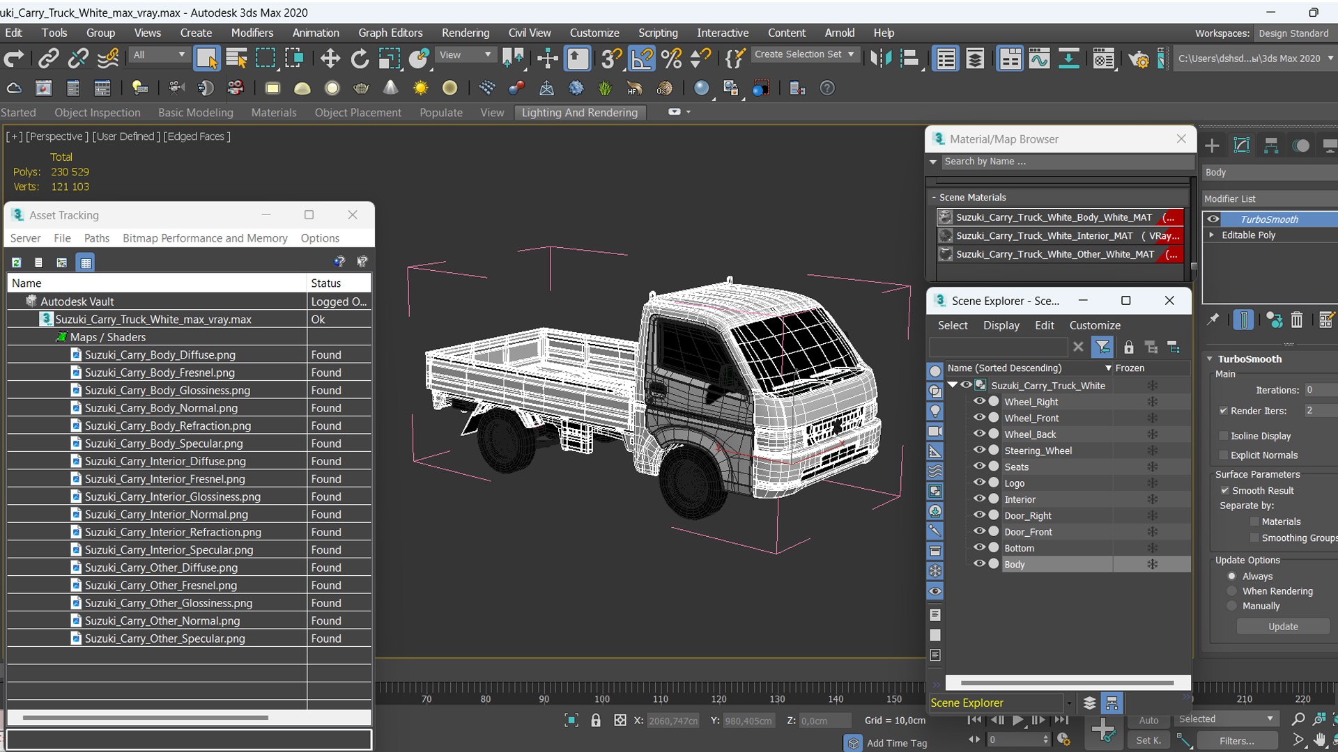 3D Suzuki Carry Truck White https://p.turbosquid.com/ts-thumb/Vv/A8iw70/EZ/suzukicarrytruckwhite3dmodel021/jpg/1729981343/1920x1080/fit_q87/c37b0631e8c2a576d057a26ac73a334fa1d54176/suzukicarrytruckwhite3dmodel021.jpg