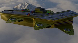 3D Flying Military