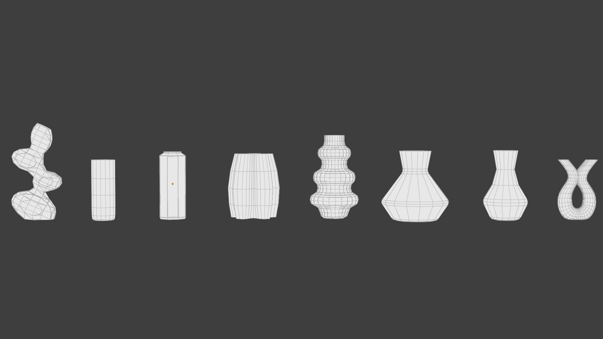 3D Stylized Vase Pack - TurboSquid 2417305