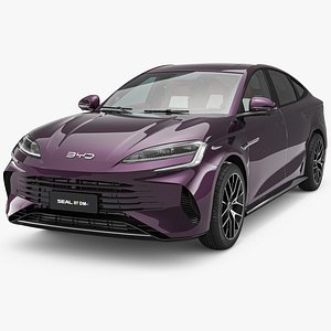2025 BYD Seal 07 DM-I With Interior 3D model