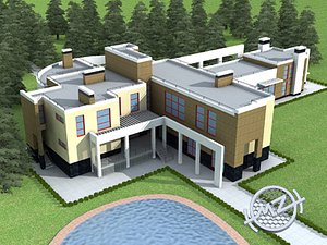 building house villa max