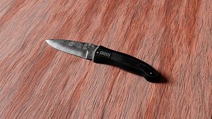 3D tactic knife - 2k model