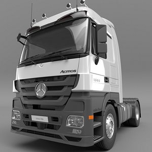 3D 2010-MERCEDES-BENZ-Actros-1844 model