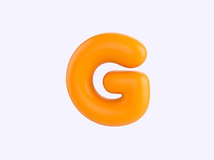 3D G Alphabet