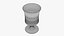 Glass goblet 01