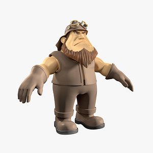 Cartoon Biker