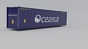 New 45 foot shipping container
