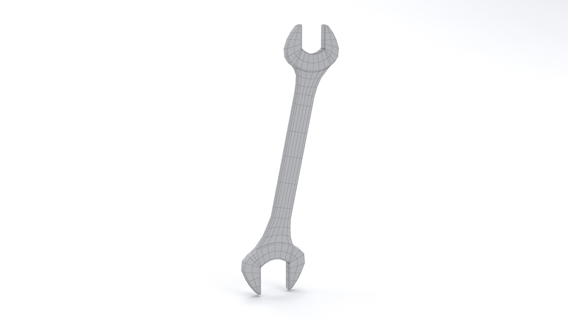 3D Old Spanner model - TurboSquid 1714891