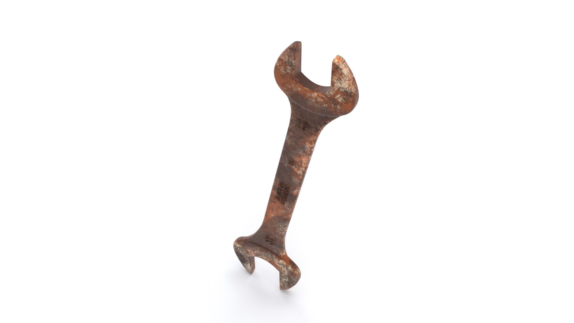 3D Old Spanner model - TurboSquid 1714891