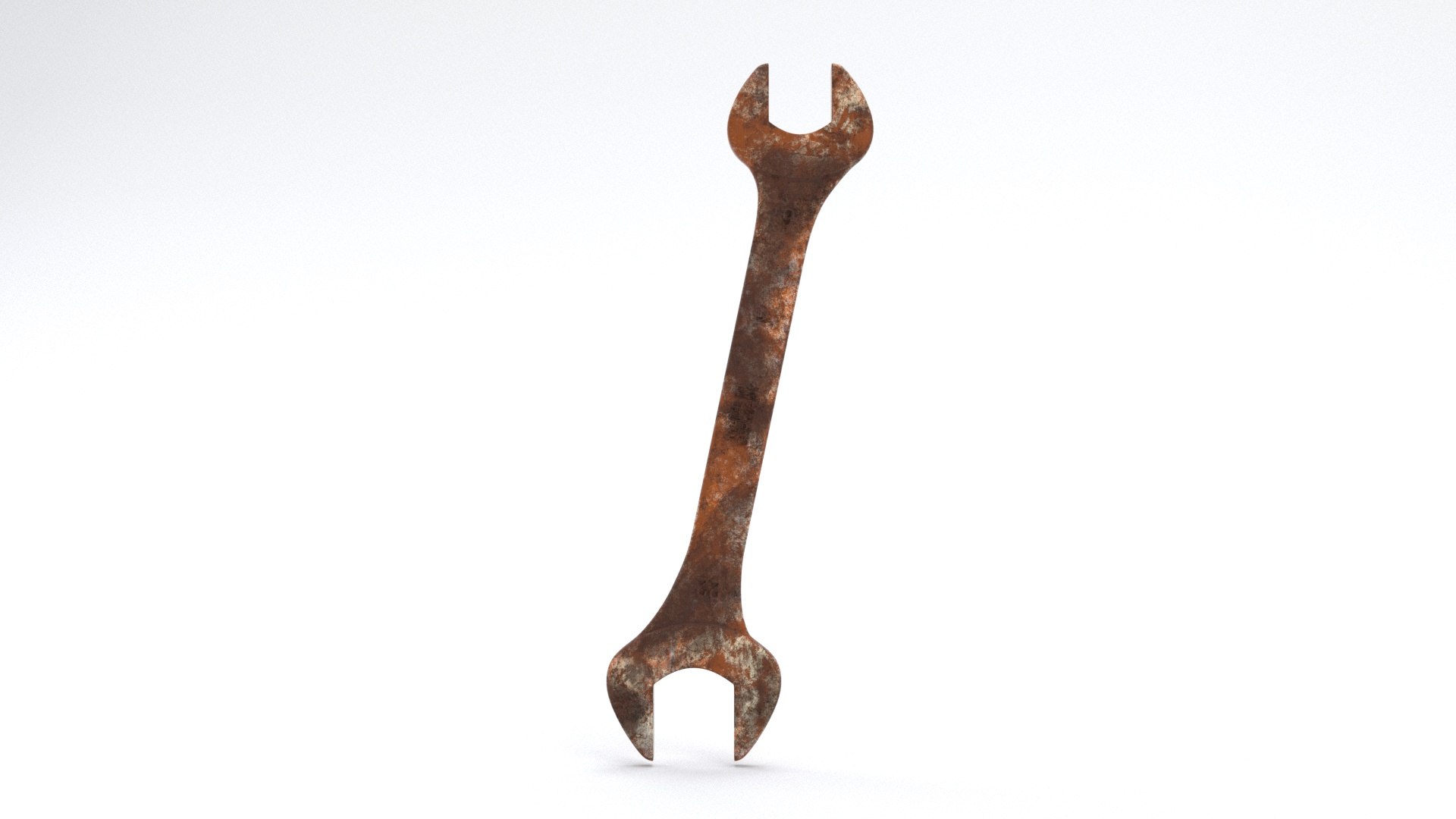 3D Old Spanner model - TurboSquid 1714891