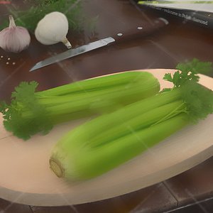 Vegetables celery 3D model