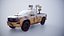 3D Anti Drone Pickup Truck Desert Camo