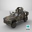 3D Oshkosh-M-ATV PBR