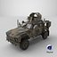 3D Oshkosh-M-ATV PBR