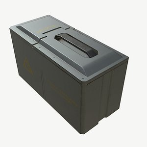 Case Ammo Box PBR Sci-Fi