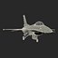 3d fighter f-16 fighting falcon