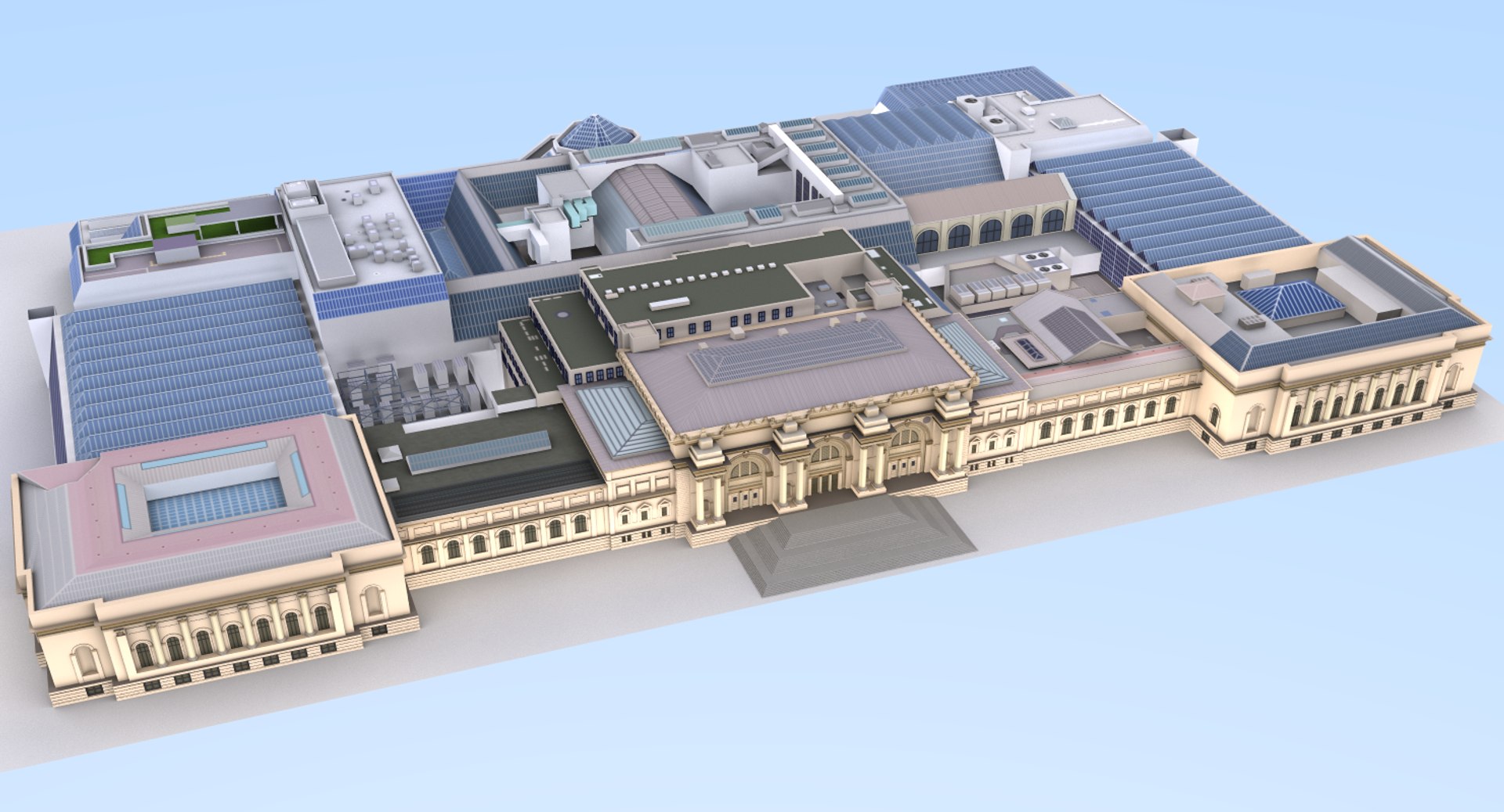 Metropolitan Museum Art New York 3D Model - TurboSquid 1208931