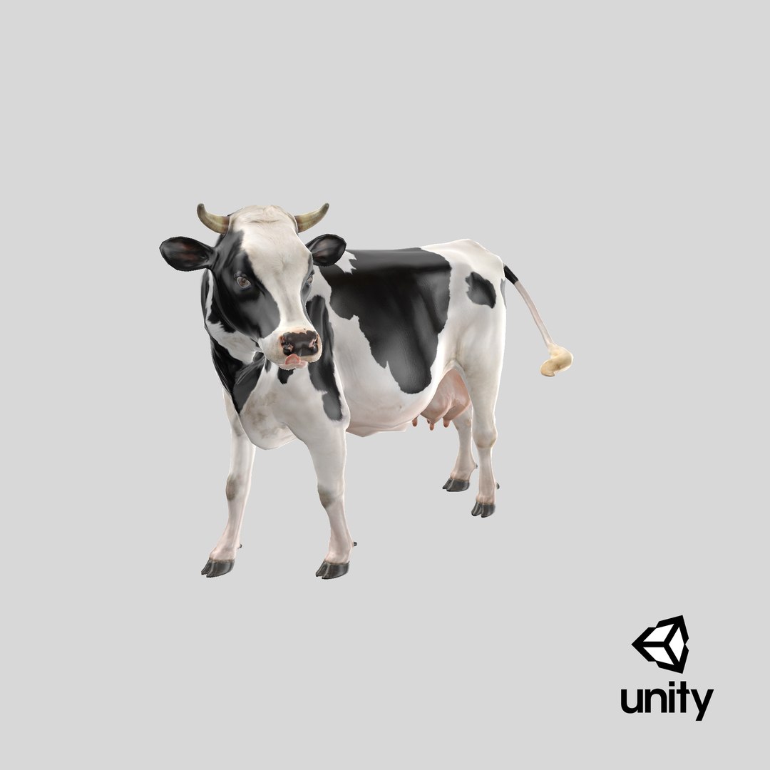 3D model holstein cow https://p.turbosquid.com/ts-thumb/Vv/t2C9nl/bj/stemcell_unity_render/png/1650619986/1920x1080/fit_q87/82f6b9f574eaa5c70476652c73cd327fcfeec37a/stemcell_unity_render.jpg